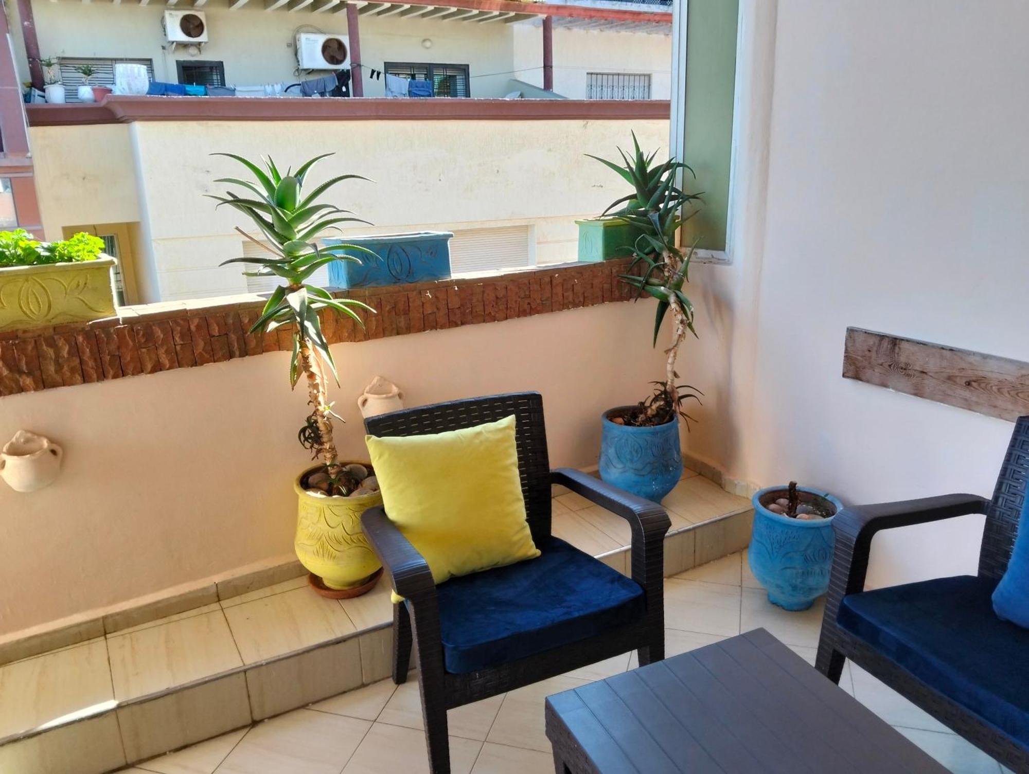 Appart Najia Au Centre Kenitra Avec Grande Terrasse エクステリア 写真
